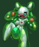  anthro blush breasts elpatrixf female goo nintendo nipples one_eye_closed open_mouth pok&#233;mon pok&eacute;mon pussy red_nipples reuniclus video_games 