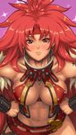  1girl female game_cg long_hair lowres queen&#039;s_blade queen&#039;s_gate_spiral_chaos queen's_blade queen's_gate_spiral_chaos red_hair risty solo 