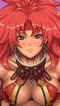  1girl female game_cg long_hair lowres queen&#039;s_blade queen&#039;s_gate_spiral_chaos queen's_blade queen's_gate_spiral_chaos red_hair risty solo 