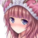  ariesu_watanabe atelier_(series) atelier_rorona bad_id bad_pixiv_id bangs blue_eyes blunt_bangs blush brown_hair hat hat_feather looking_at_viewer lowres rororina_fryxell smile solo 