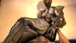  animated bed bouncing_breasts breasts ember_(warframe) female human male mammal no_sound not_furry sex straight tenno warframe wattchewant 