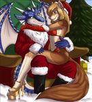  bikini blue_nose blue_scales boots bra breasts brown_fur brown_hair canine chair christmas claws darius-hunter dog dragon fcsimba female fins fox frills fur gloves green_eyes hair hands hat high_heels holding holidays horn husky hybrid lapdance ldoll male pink_nose presents scales scalie seated sexual shapeshifter smile smirk straddle straight stripes suit tree underwear white_fur wings 