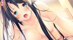  aka-san_to_kyuuketsuki alcot black_hair blue_eyes breasts censored game_cg kuwashima_rein long_hair navel nipples nude rokukakuin_konoha sex 