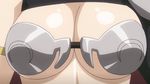  animated animated_gif breasts claudette_(queen's_blade) clawdette green_eyes large_breasts long_hair metal_bra nipples queen&#039;s_blade queen's_blade red_hair yuri 