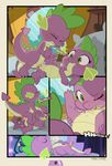  anal_penetration anus comic cum cum_in_ass cum_in_mouth cum_in_pussy cum_inside dragon equestria_girls female friendship_is_magic green_eyes green_spines male my_little_pony oral penetration penis purple_scales pussy scalie selfcest spike_(mlp) square_crossover text tricksta vaginal vaginal_penetration 