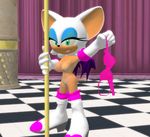  3d anthro areola bat big_breasts breasts cgi erect_nipples female mammal navel nipples nude pussy rouge_the_bat sega solo sonic_(series) stripper undressing valentinexredfield wings 