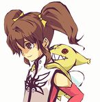  anise_tatlin artist_request brown_hair doll lowres ribbon smile solo stuffed_toy tales_of_(series) tales_of_the_abyss tokunaga twintails 