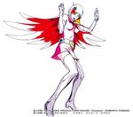  belt boots breasts cape gatchaman gloves helmet highres jun_the_swan medium_breasts roberto_ferrari skin_tight solo thigh_boots thighhighs visor 