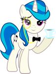  alpha_channel cutie_mark equine eyewear female friendship_is_magic hi_res horn horse looking_at_viewer mammal monocle my_little_pony pony smile solo unicorn up1ter vinyl_scratch_(mlp) 