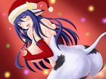  anthro anus big_breasts blue_hair blush bovine breast_grab breasts censored censoredpussy christmas erection faceless_male female from_behind fucked_silly hair hat holidays horn human male mammal nude open_mouth penetration penis purple_eyes pussy santa_hat sex straight tada_boy vaginal vaginal_penetration 