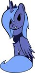  alpha_channel blue_hair cutie_mark equine female friendship_is_magic hair hi_res horn horse long_hair mammal my_little_pony pony princess_luna_(mlp) smile solo up1ter winged_unicorn wings 