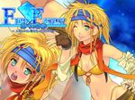  1girl breasts clothed_sx final_fantasy final_fantasy_x final_fantasy_x-2 male_hand rikku sex text yoko_juusuke 
