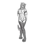  contrapposto hi_res hoodie male mammal midriff mustelid otter panties rimefox solo underwear 