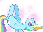  cutie_mark equine female friendship_is_magic hair horse legs_up looking_at_viewer lying mammal masturbation multi-colored_hair my_little_pony nude on_back open_mouth orgasim orgasm pegasus purple_eyes rainbow_dash_(mlp) rainbow_hair solo suggestive wings 