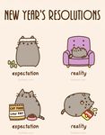 ambiguous_gender animated cat chips cub cute eating edit english_text exercise feline feral food fur grey_fur mammal pusheen pusheen_corp sad simple_background text young 