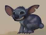  alien blue_fur fur katanimate lilo_and_stitch male realistic solo stitch 