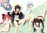  bicolored_eyes bikini date_a_live habe_takashi itsuka_kotori swimsuit tobiichi_origami tokisaki_kurumi yatogami_tohka yoshino_(date_a_live) 