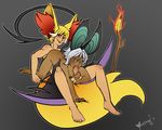  5_toes 69 anthro balls barefoot bat braixen breasts butt canine cosplay dragon duo erection female fennec fire fox grey_background hi_res human hybrid male mammal nintendo nipples noivern nude oral oral_sex penis penis_in_mouth plain_background pok&#233;mon pok&#233;morph pok&eacute;mon sex straight toes video_games whimsydreams wyvern 