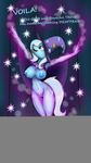  &lt;3 2013 anthro anthrofied big_breasts breasts cape cutie_mark dialog english_text equine female friendship_is_magic glowing hair hat horse jrvanesbroek magic my_little_pony navel nipples nude pony purple_eyes pussy sparkles standing text trixie_(mlp) two_tone_hair white_hair wizard_hat 