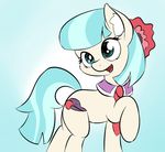  blue_eyes coco_pommel_(mlp) cutie_mark ear_fluff equine fearingfun female friendship_is_magic fur hair horse mammal my_little_pony pony solo two_tone_hair white_fur 