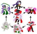  blackbewhite2k7 catwoman claws costume crossover cutie_mark equine female fluttershy_(mlp) friendship_is_magic fusion hammer harley_quinn horn horse mammal my_little_pony pegasus pinkie_pie_(mlp) poison_ivy pony rarity_(mlp) smile unicorn whip winged_unicorn wings 