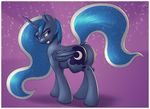  2014 anus blue_eyes blue_fur blue_hair butt cutie_mark equine female feral friendship_is_magic fur hair horn horse my_little_pony pony presenting presenting_hindquarters princess_luna_(mlp) pussy skipsy solo winged_unicorn wings 