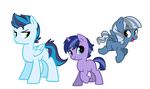  amber_eyes blue_eyes blue_fur cyan_fur equine female friendship_is_magic fur green_eyes hair hi_res horn horse kilala97 mammal my_little_pony original_character pegasus plain_background pony purple_fur two_tone_hair unicorn wings 