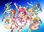  :d absurdres akimoto_komachi arm_warmers bike_shorts blonde_hair blue_eyes blue_hair blue_shorts butterfly_hair_ornament coco_(yes!_precure_5) cure_aqua cure_dream cure_lemonade cure_mint cure_rouge dress drill_hair eyelashes green_eyes green_hair green_shorts hair_ornament highres jewelry kasugano_urara_(yes!_precure_5) kawamura_toshie long_hair magical_girl mascot minazuki_karen multiple_girls natsuki_rin nuts_(yes!_precure_5) official_art open_mouth pink_eyes pink_hair ponytail precure purple_shorts red_eyes red_hair red_shorts scan short_hair shorts smile sparkle thighhighs twin_drills twintails very_long_hair wide_ponytail yellow_eyes yes!_precure_5 yes!_precure_5_gogo! yumehara_nozomi 
