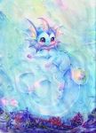  eeveelution female littlepolka nintendo pok&#233;mon pok&eacute;mon sea swimming vaporeon video_games water 