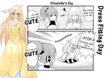  blonde_hair blue_eyes blush comic cosmic_break dress elisalotte english long_hair melfi morizo_cs multiple_girls non-web_source official_art ponytail tsundere 