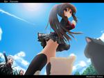  cat eimaisaki highres lennon little_busters! multiple_girls natsume_rin noumi_kudryavka panties pantyshot underwear upskirt 