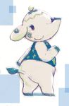  animal_crossing anthro elephant female looking_at_viewer mammal nintendo sansh smile solo teapot tia_(animal_crossing) video_games 