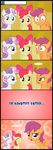  apple_bloom_(mlp) bow comic computer cutie_mark_crusaders_(mlp) equine female friendship_is_magic horn horse jananimations laptop makeover mammal my_little_pony pegasus pony scootaloo_(mlp) smile sweetie_belle_(mlp) tumblr unicorn wings young 