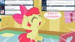 bow comic computer cutie_mark_crusaders_(mlp) equine female friendship_is_magic horn horse jananimations laptop mammal my_little_pony pegasus pony screaming tumblr wings young 