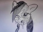  blush cum equine horse my_little_pony pegasis pony rainbowdash sketch 