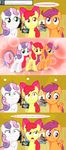  bow comic computer cutie_mark_crusaders_(mlp) equine female friendship_is_magic future horn horse jananimations laptop mammal my_little_pony pegasus pony scootaloo_(mlp) smile sweetie_belle_(mlp) tumblr unicorn wings young 