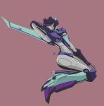  1girl ass decepticon female high_heels slipstream solo transformers weapon wings 
