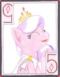  cardstock diamond diamond_tiara_(mlp) equine five friendship_is_magic hair horse mammal my_little_pony playing_card pony smile the1king 
