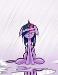  annoyed dripping equine female friendship_is_magic hair horn horse mammal my_little_pony pony puddle purple_eyes purple_hair rain raining sitting solo twilight_sparkle_(mlp) underpable water wet wet_hair winged_unicorn wings 