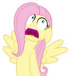  absurd_res alpha_channel equine female feral fluttershy_(mlp) friendship_is_magic green_eyes hair hi_res horse mammal masemj my_little_pony open_mouth pegasus pink_hair plain_background pony solo transparent_background wings 
