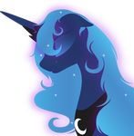 alpha_channel blue_hair crown equine friendship_is_magic hair hi_res horn horse long_hair mammal my_little_pony pony princess_luna_(mlp) rusilis 