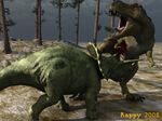  blood dinosaur fight scalie stabbed triceratops tyrannosaurus 