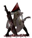  bad_pixiv_id blood boots huge_weapon no_humans pyramid_head sasaki_(sid328) silent_hill_2 solo sword weapon 