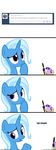 equine female friendship_is_magic genie ghost_busters hair horn horse mammal my_little_pony navitaserussirus parody plain_background pony text trixie_(mlp) troll tumblr twilight_sparkle_(mlp) two_tone_hair unicorn white_background 