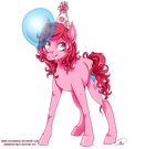  alpha_channel balloon balloons blue_eyes cutie_mark english_text equine female feral friendship_is_magic fur grin hair hat horse long_hair mammal my_little_pony open_mouth party_hat pink_body pink_fur pink_hair pinkie_pie_(mlp) plain_background pony sillycaracal smile solo text transparent_background 