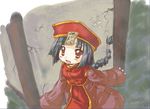  blue_hair braid brown_eyes hat jiangshi kazami_karasu munak ragnarok_online solo 