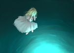  3_degrees_celsius bad_id bad_pixiv_id blonde_hair dress original solo tears water 