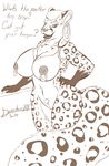  big_breasts breasts dunstanmarshall ear_piercing feline female holidays leopard mammal nipple_piercing nipples piercing snow_leopard tiffany_valentine valentine&#039;s_day valentine's_day 