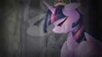  crown crying equine female feral friendship_is_magic frown fur hair horn horse keshapanther long_hair mammal multi-colored_hair my_little_pony open_mouth pony purple_eyes purple_fur purple_hair solo tears twilight_sparkle_(mlp) widescreen winged_unicorn wings 
