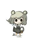  :3 animal_ears bad_id bad_pixiv_id basket black_eyes chibi crystal grey_hair jewelry lowres mouse mouse_ears mouse_tail nazrin pendant saku_(osake_love) short_hair smile solid_oval_eyes tail touhou 